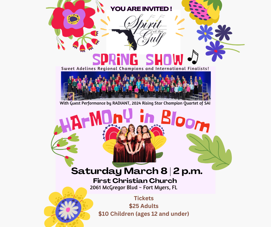 ANNUAL SPRING SHOW - Harmony In Bloom